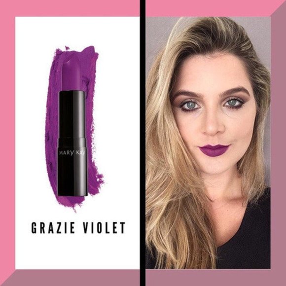 Grazie, Violet Matte Lipstick - Limited Edition Mary Kay - Discontinued - Picture 8 of 11